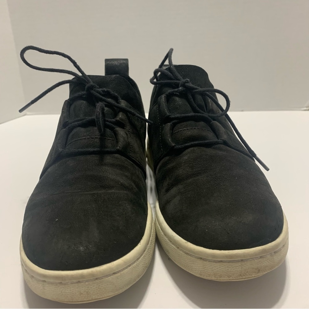 Eileen Fisher Kipling Tumbled Nubuck z black Sneakers